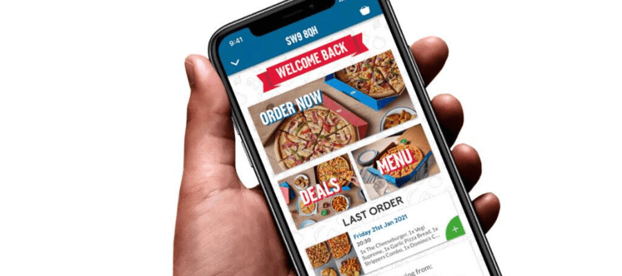 domino's pizza app