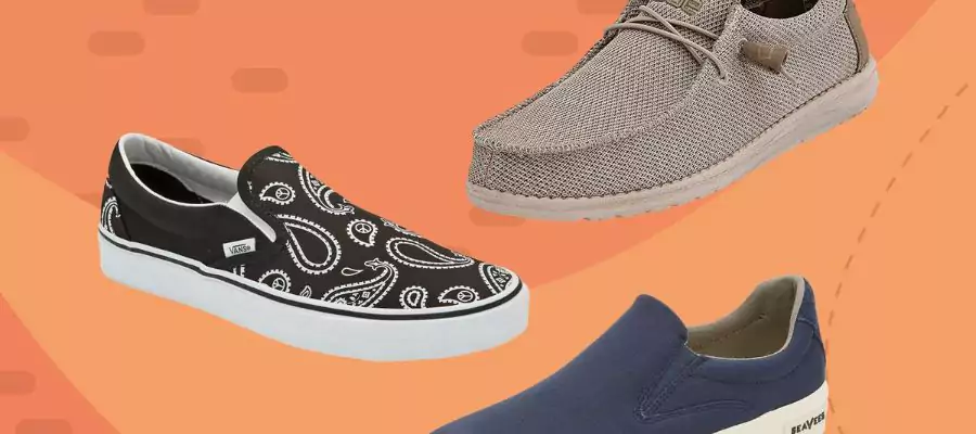 Slip-on sneakers for ladies
