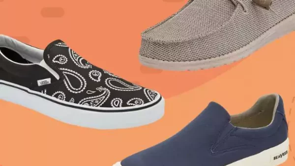 Slip-on sneakers for ladies