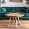 Small round cocktail table