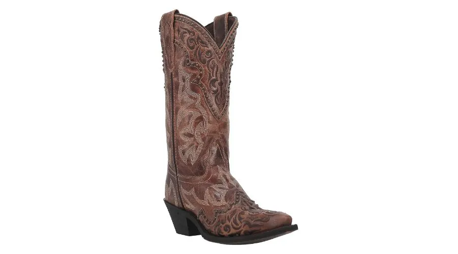 Laredo Women's Braylynn Leather Pull-On Boots