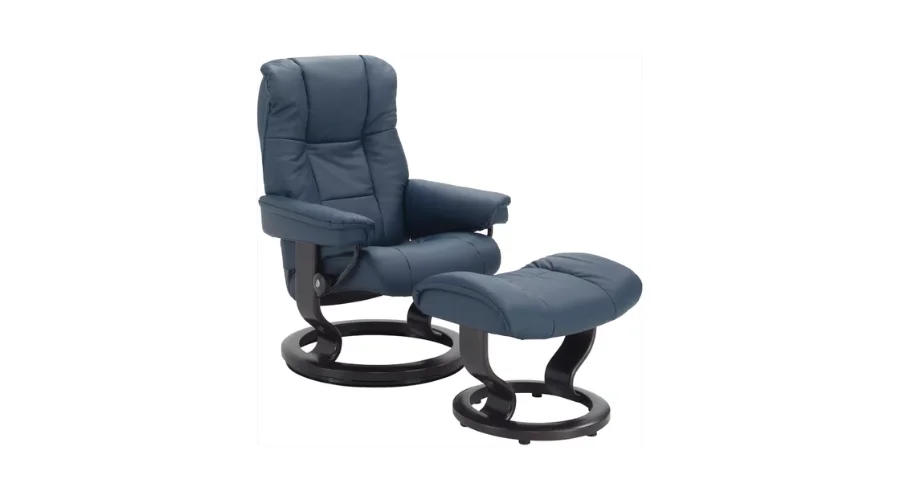 Stressless Mayfair Small Leather Reclining Chair | HerMagic