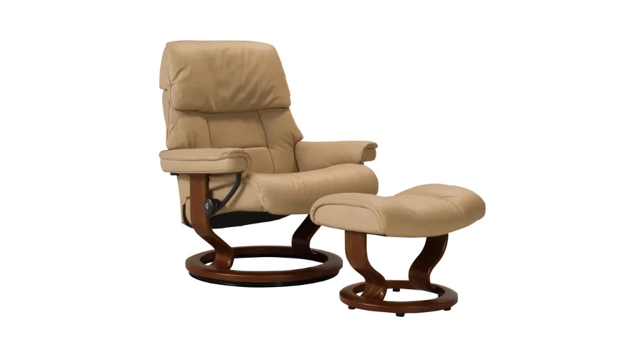 Stressless Ruby Large Leather Reclining Chair | HerMagic