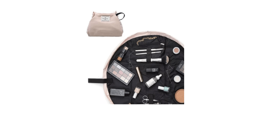 The Flat Lay Co Blush Makeup Bag