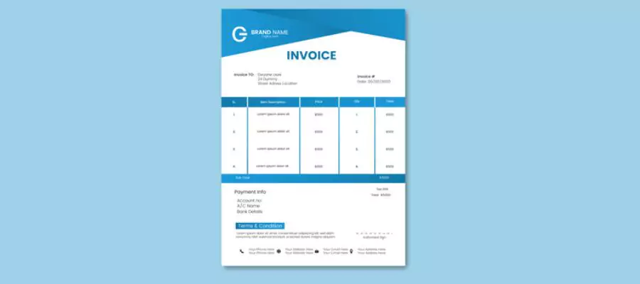 Free invoice generator