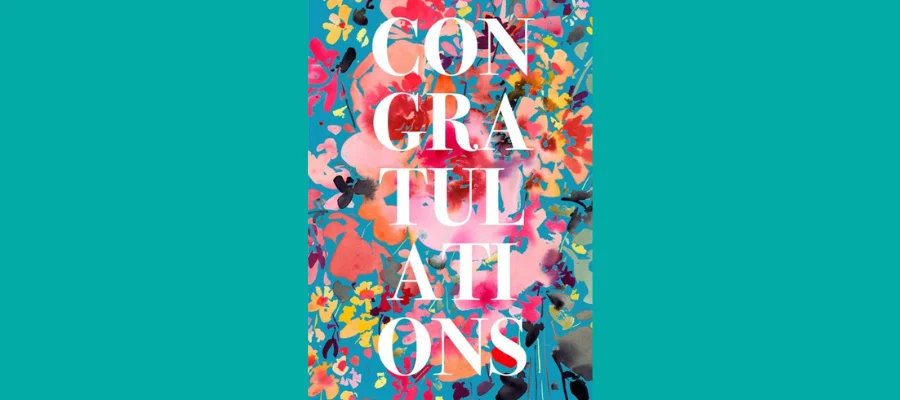 Colourful Bright Congratulations Card