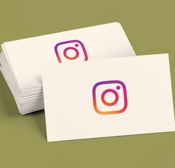 Instagram Logo for Business Cards