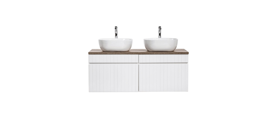 Petits Double Sink Cabinet