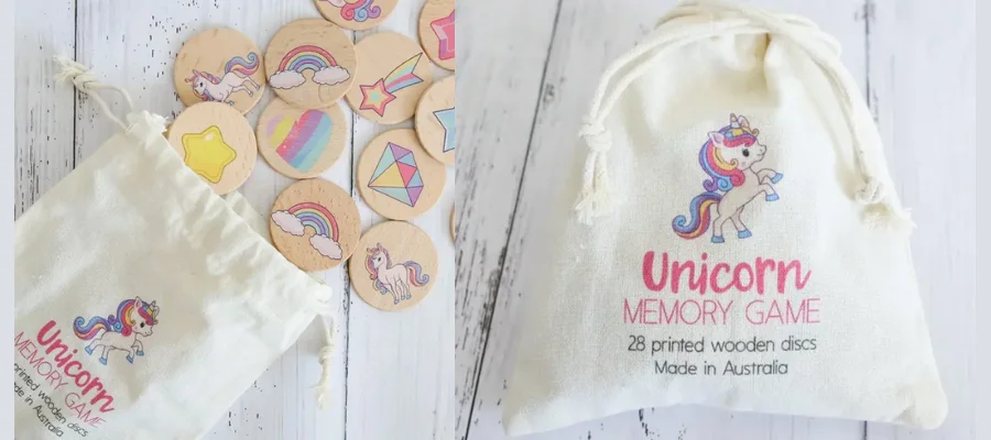 Unicorn memory game for kids