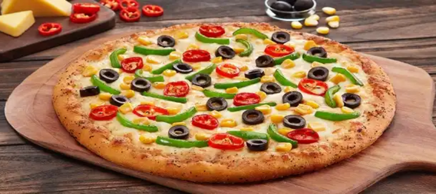 domino's veggie pizza