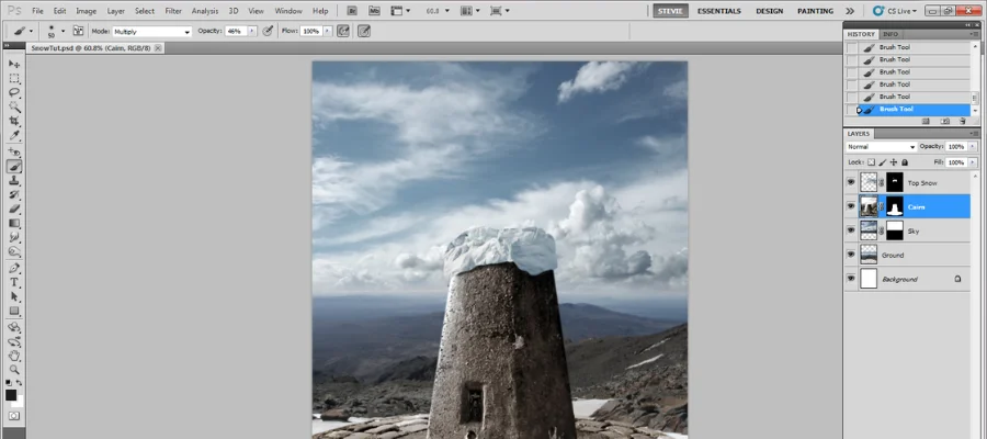 Step-by-Step Photoshop Software Tutorial