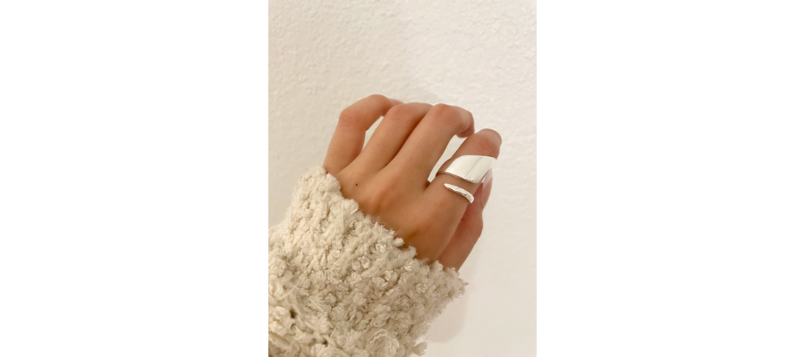 925 Sterling Silver Wrap Ring